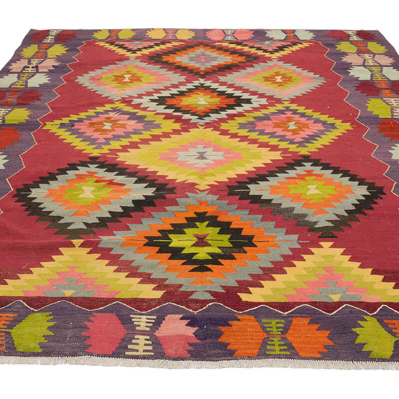 Alfombra Vintage Manisa Kilim - 195 cm x 263 cm - K0077868