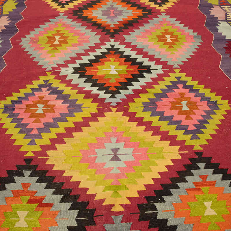 Alfombra Vintage Manisa Kilim - 195 cm x 263 cm - K0077868