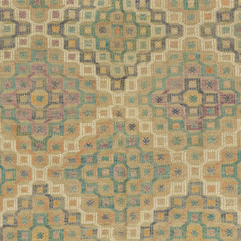 Vintage Anatolian Jijim - 5' 7" x 8' 2" (67" x 98") - K0077869