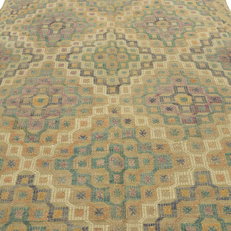 Vintage Anatolian Jijim - 5' 7" x 8' 2" (67" x 98") - K0077869