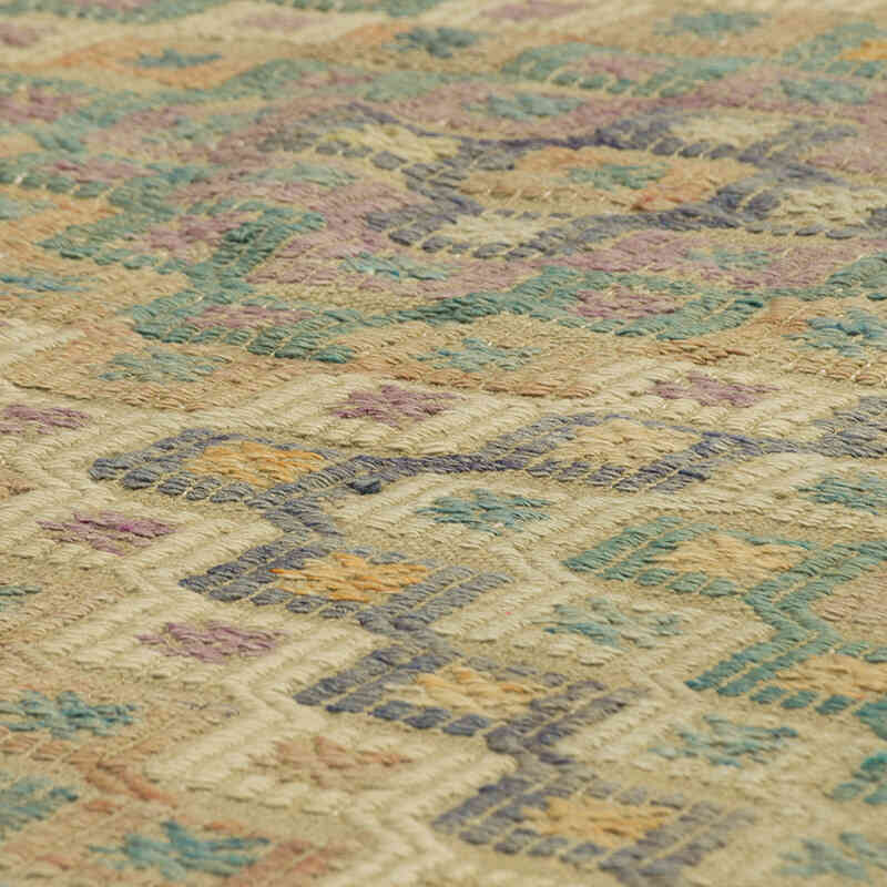 Vintage Anatolian Jijim - 5' 7" x 8' 2" (67" x 98") - K0077869