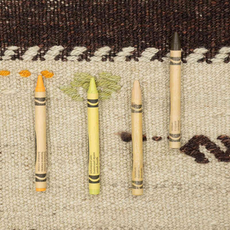 Corredor Vintage Anatolian Kilim - 105 cm x 355 cm - K0077872