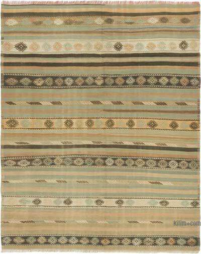 Alfombra Vintage Manisa Kilim - 152 cm x 190 cm