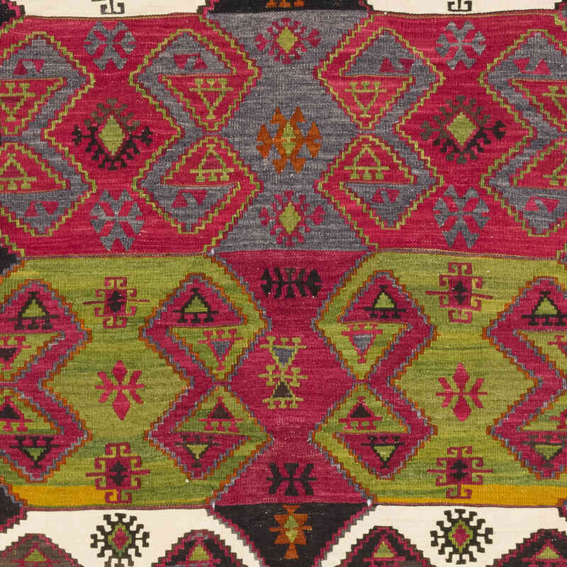 Alfombra Vintage Afyon Kilim - 106 cm x 187 cm - K0077875
