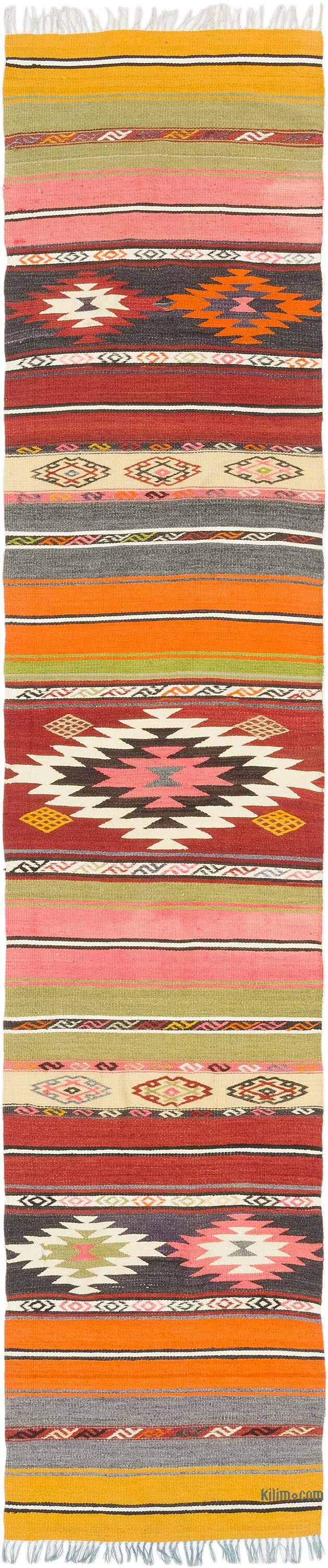 Corredor Vintage Manisa Kilim - 56 cm x 267 cm - K0077878