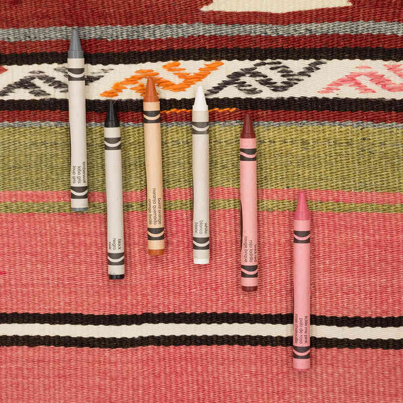 Vintage Manisa Kilim Runner - 1' 10" x 8' 10" (22" x 106") - K0077880