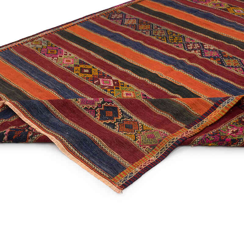 Vintage Sivas Kilim Rug - 6' 2" x 9' 6" (74" x 114") - K0077882