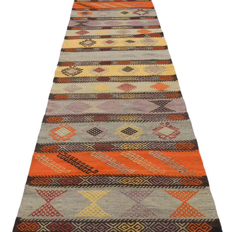 Corredor Sivas Afyon Kilim - 72 cm x 302 cm - K0077884