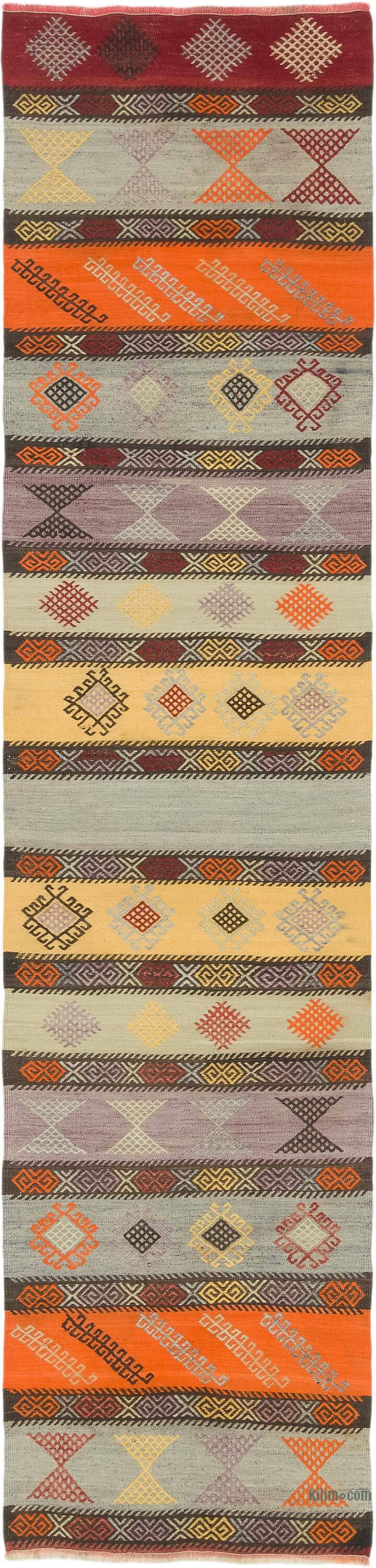 Corredor Sivas Afyon Kilim - 72 cm x 302 cm - K0077884