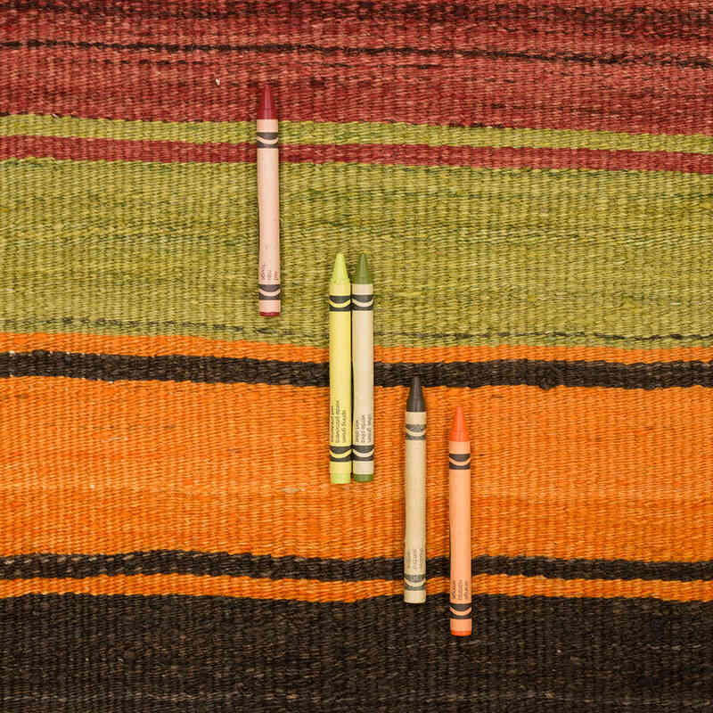 Alfombra Vintage Kilim Turca - 168 cm x 195 cm - K0077885