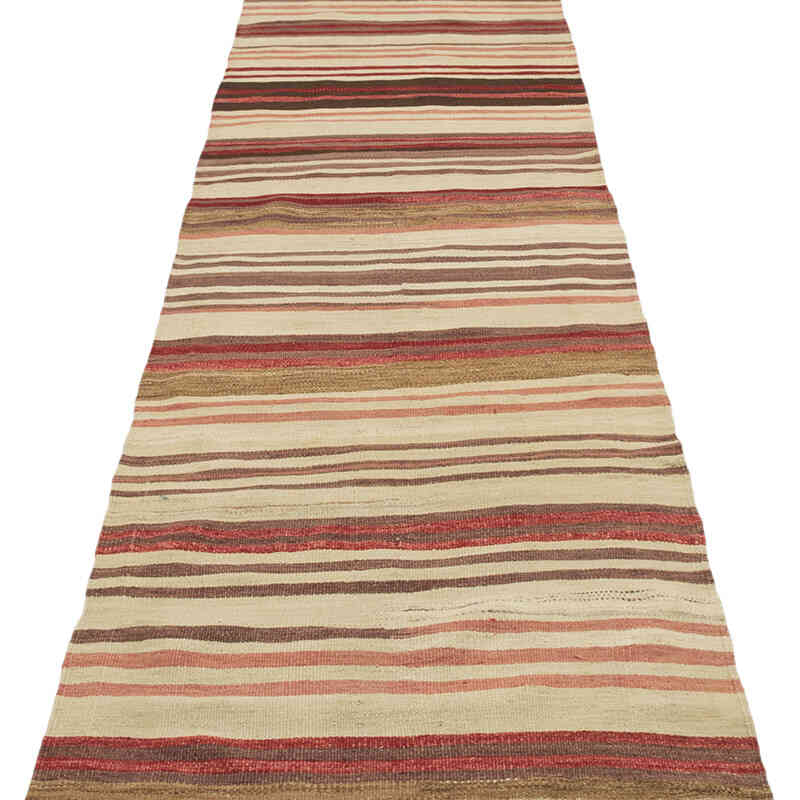 Vintage Anatolian Kilim Runner - 2' 7" x 10' 10" (31" x 130") - K0077890