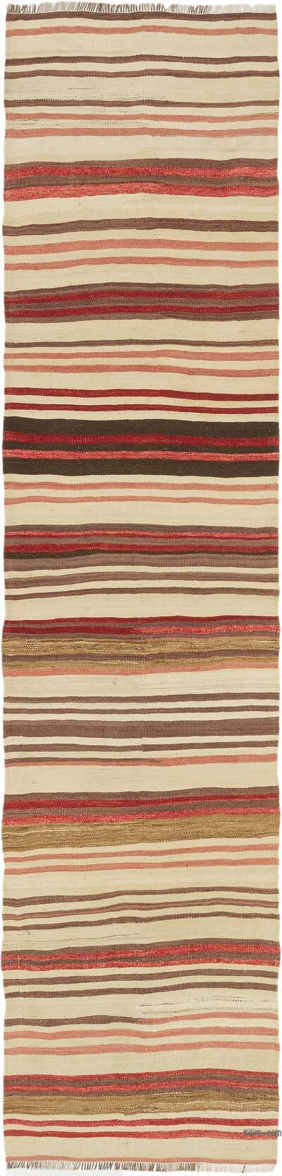 Vintage Anatolian Kilim Runner - 2' 7" x 10' 10" (31" x 130")