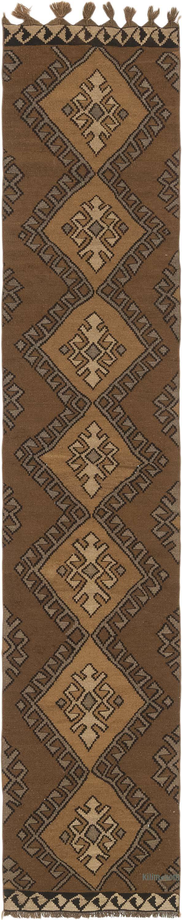 Corredor Vintage Kars Kilim - 68 cm x 352 cm - K0077894