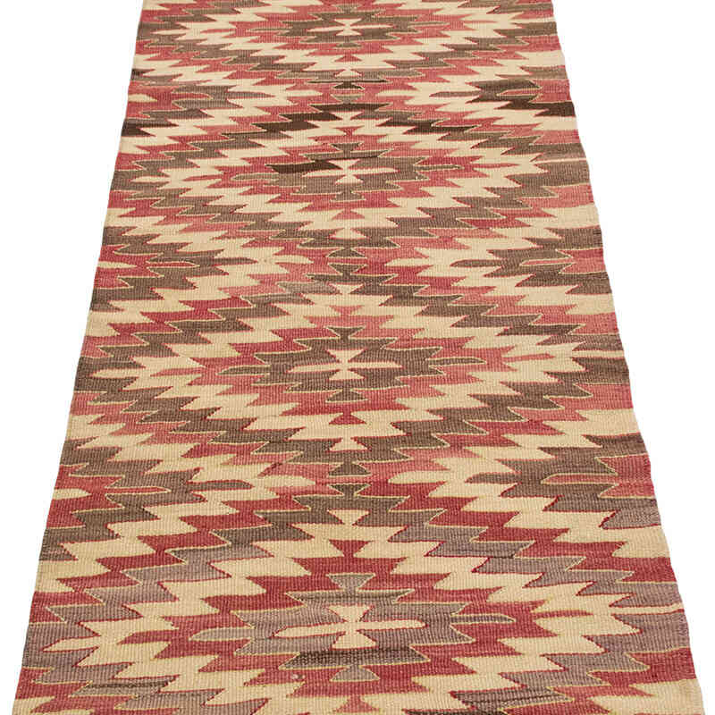 Vintage Denizli Kilim Yolluk - 67 cm x 290 cm - K0077895