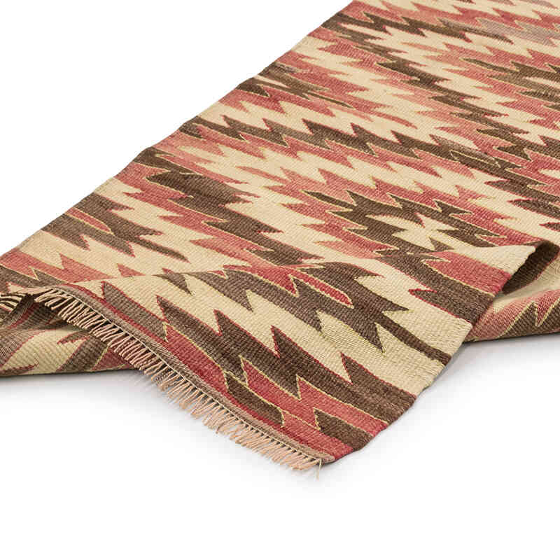 Vintage Denizli Kilim Yolluk - 67 cm x 290 cm - K0077895