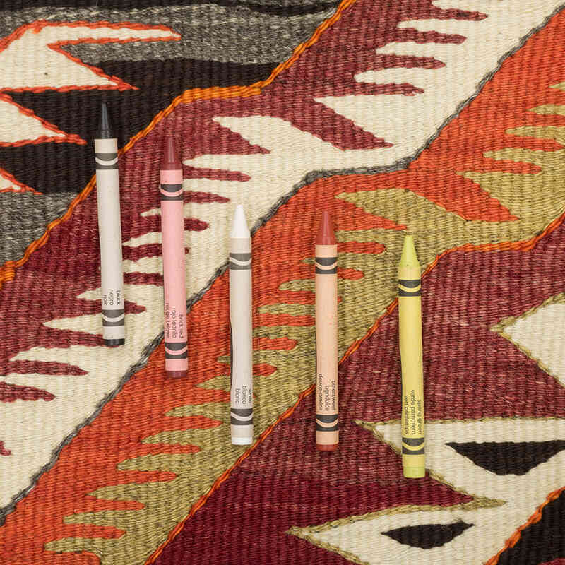Alfombra Vintage Mut Kilim - 154 cm x 209 cm - K0077897