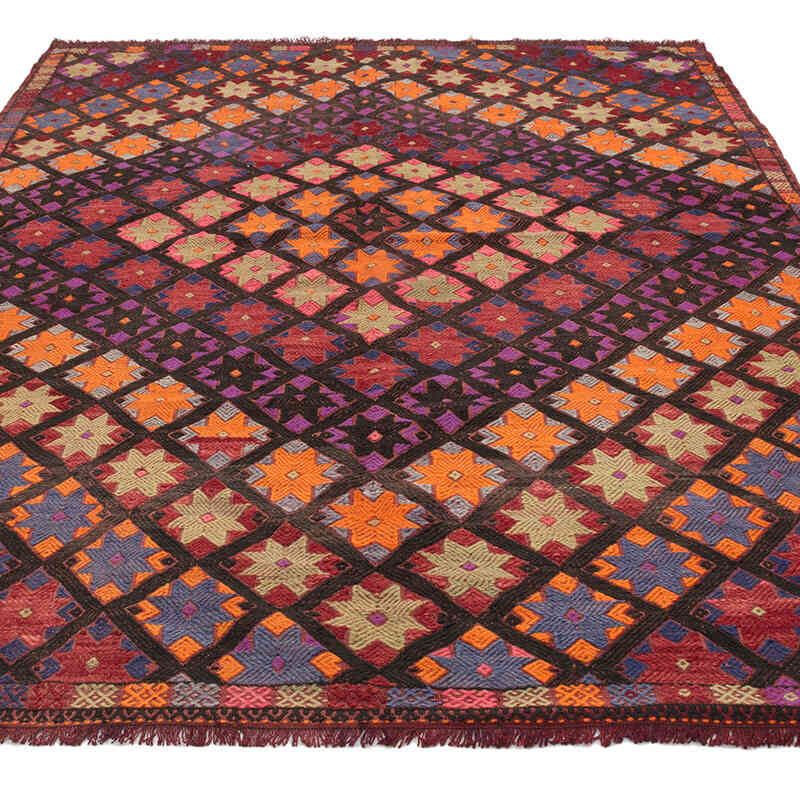 Vintage Anatolian Jijim - 6'  x 8' 5" (72" x 101") - K0077902