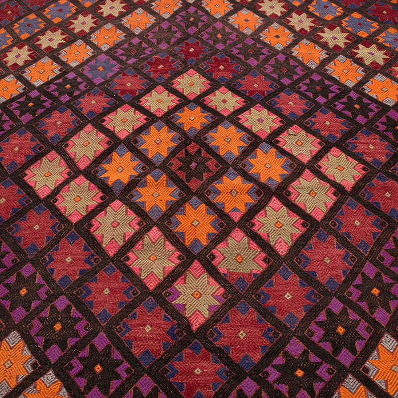 Vintage Anatolian Jijim - 6'  x 8' 5" (72" x 101") - K0077902