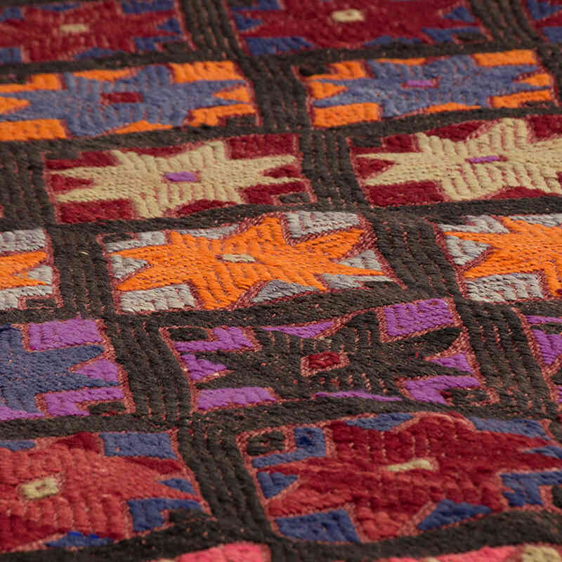 Vintage Anatolian Jijim - 6'  x 8' 5" (72" x 101") - K0077902