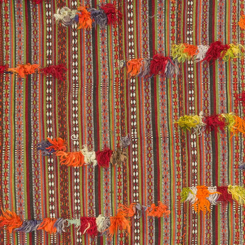 Alfombra Vintage Anatolian Kilim - 145 cm x 190 cm - K0077904