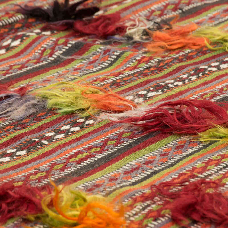 Alfombra Vintage Anatolian Kilim - 145 cm x 190 cm - K0077904
