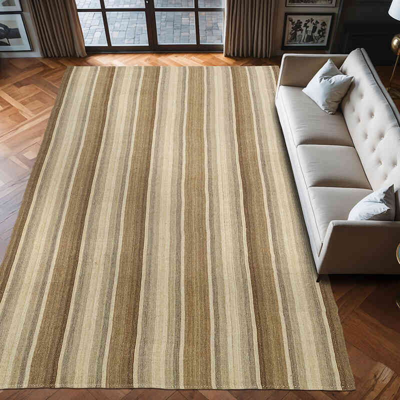 Yeni El Dokuma Kilim - 246 cm x 404 cm - K0077905