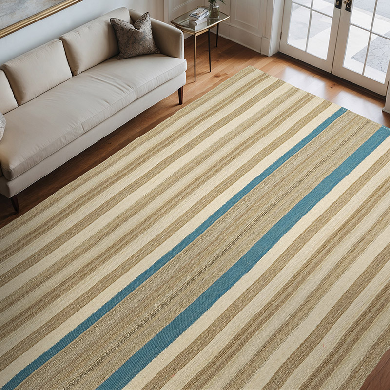 New Turkish Kilim Rug - 8'  x 10' 6" (96" x 126") - K0077906