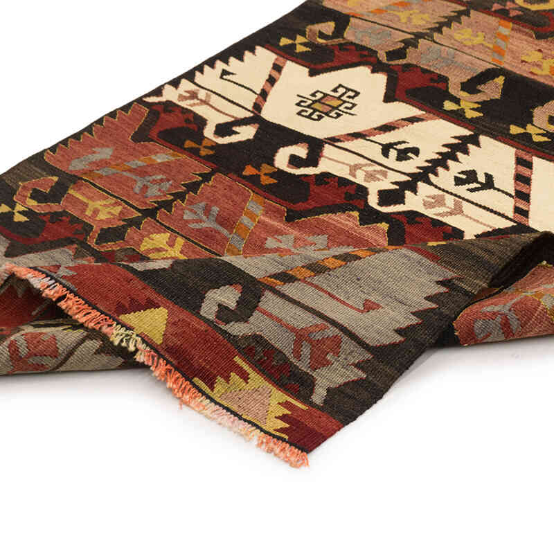 Corredor Vintage Afyon Kilim - 89 cm x 369 cm - K0077912