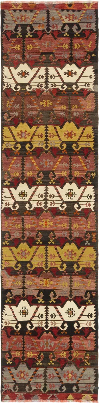 Corredor Vintage Afyon Kilim - 89 cm x 369 cm