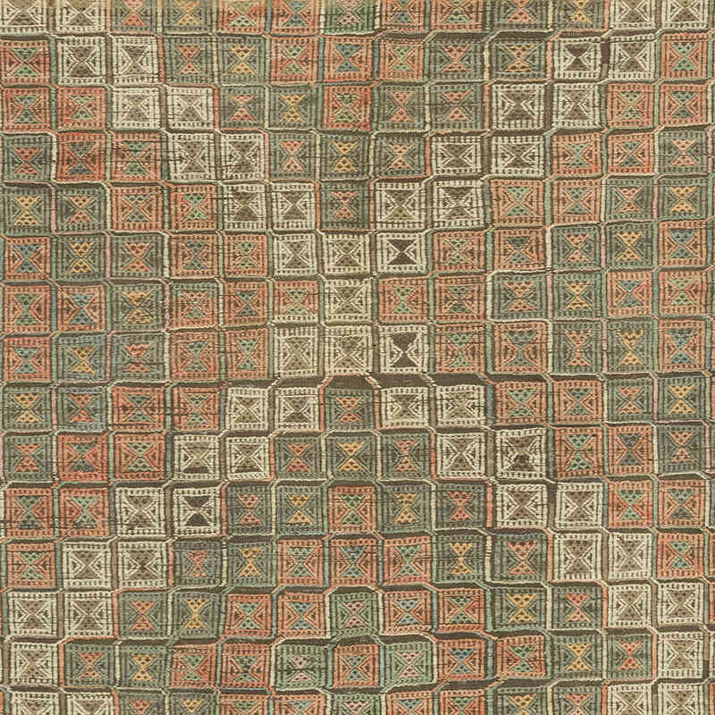 Vintage Anatolian Jijim Rug - 6' 1" x 10' 4" (73" x 124") - K0077914