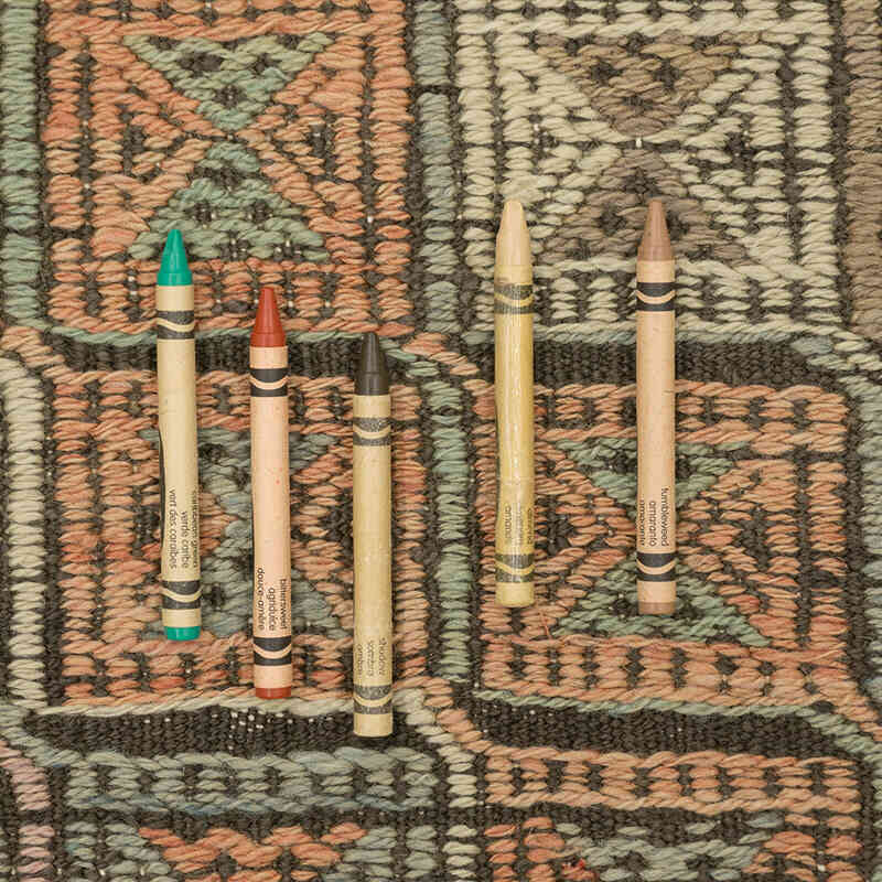 Vintage Anatolian Jijim Rug - 6' 1" x 10' 4" (73" x 124") - K0077914
