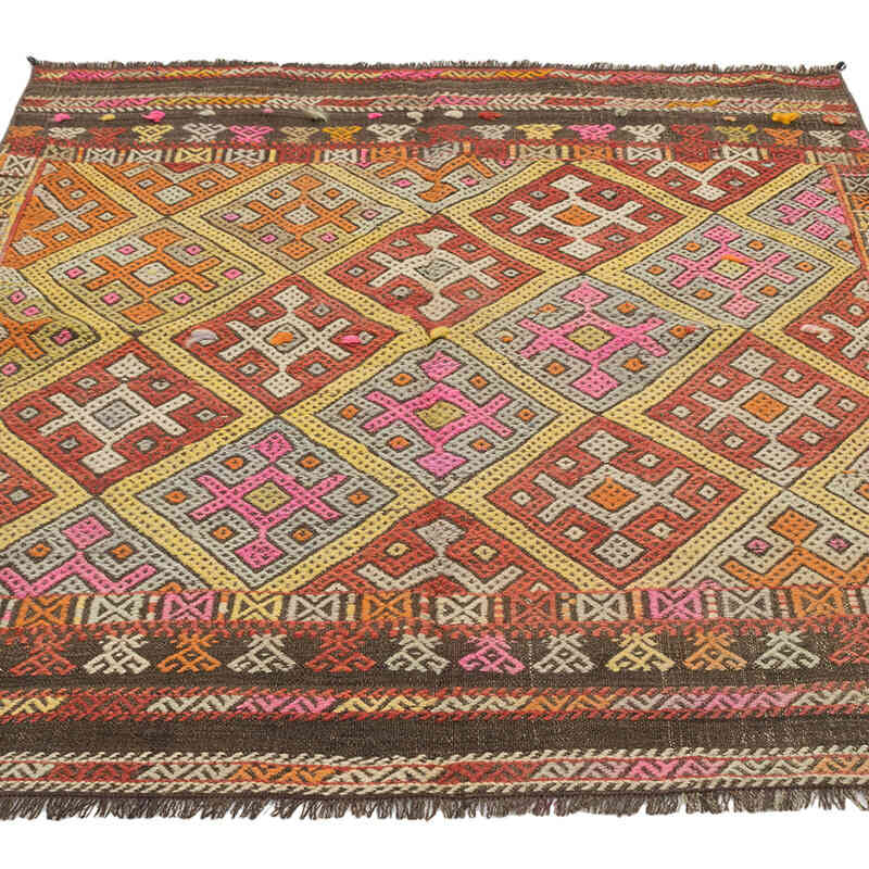 Vintage Anadolu Cicim - 102 cm x 119 cm - K0077916