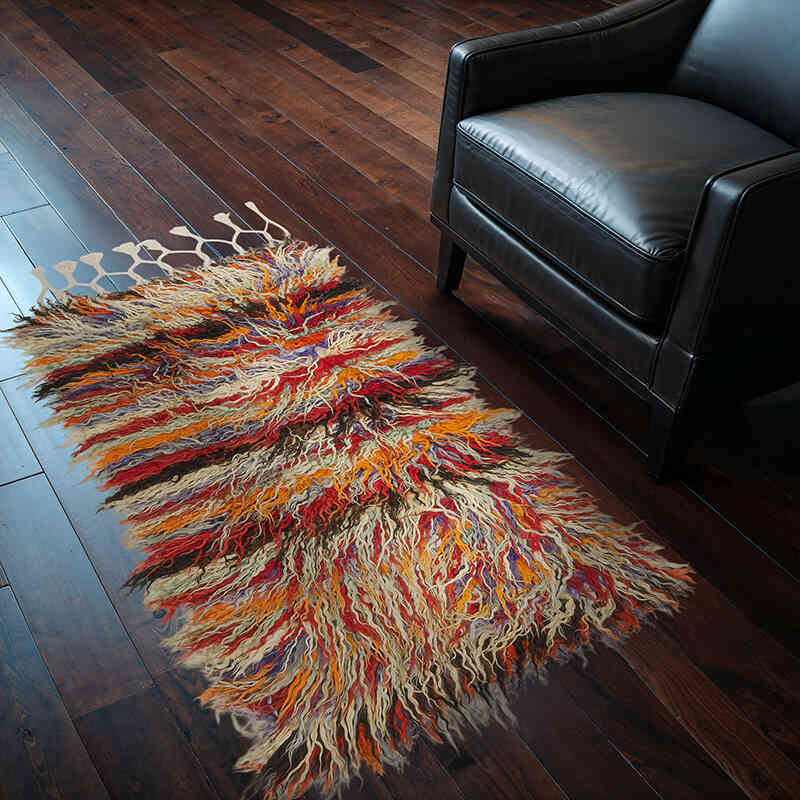 Alfombra Vintage de Anatolia Tulu - 86 cm x 150 cm - K0077919