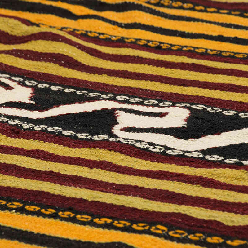 Vintage Konya Kilim Rug - 6' 2" x 10' 2" (74" x 122") - K0077922