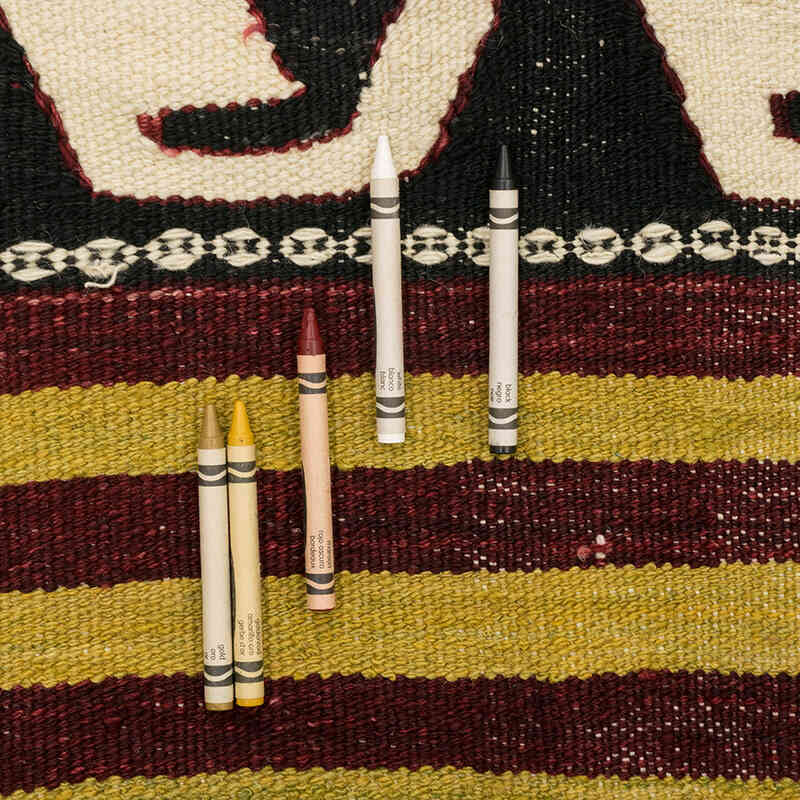 Vintage Konya Kilim Rug - 6' 2" x 10' 2" (74" x 122") - K0077922