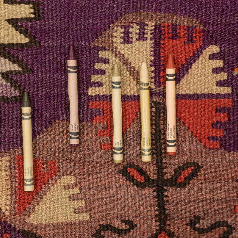 Alfombra Vintage Artvin Kilim - 130 cm x 185 cm - K0077923