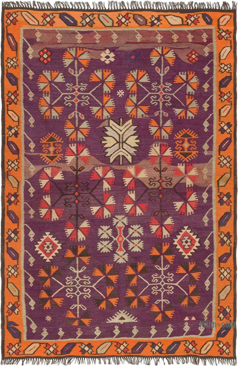 Alfombra Vintage Artvin Kilim - 130 cm x 185 cm - K0077923
