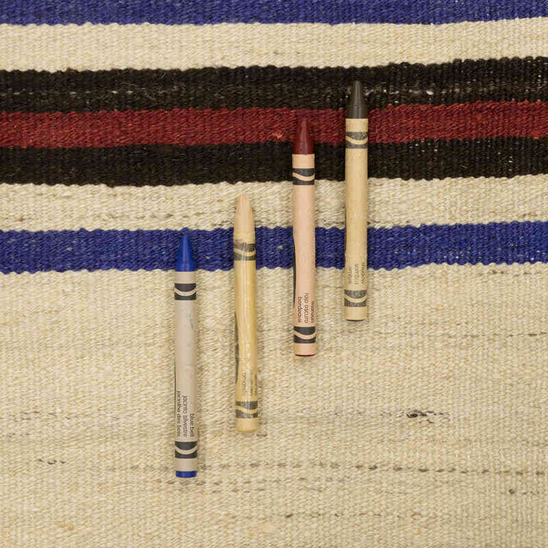 Corredor Vintage Anatolian Kilim - 134 cm x 377 cm - K0077927