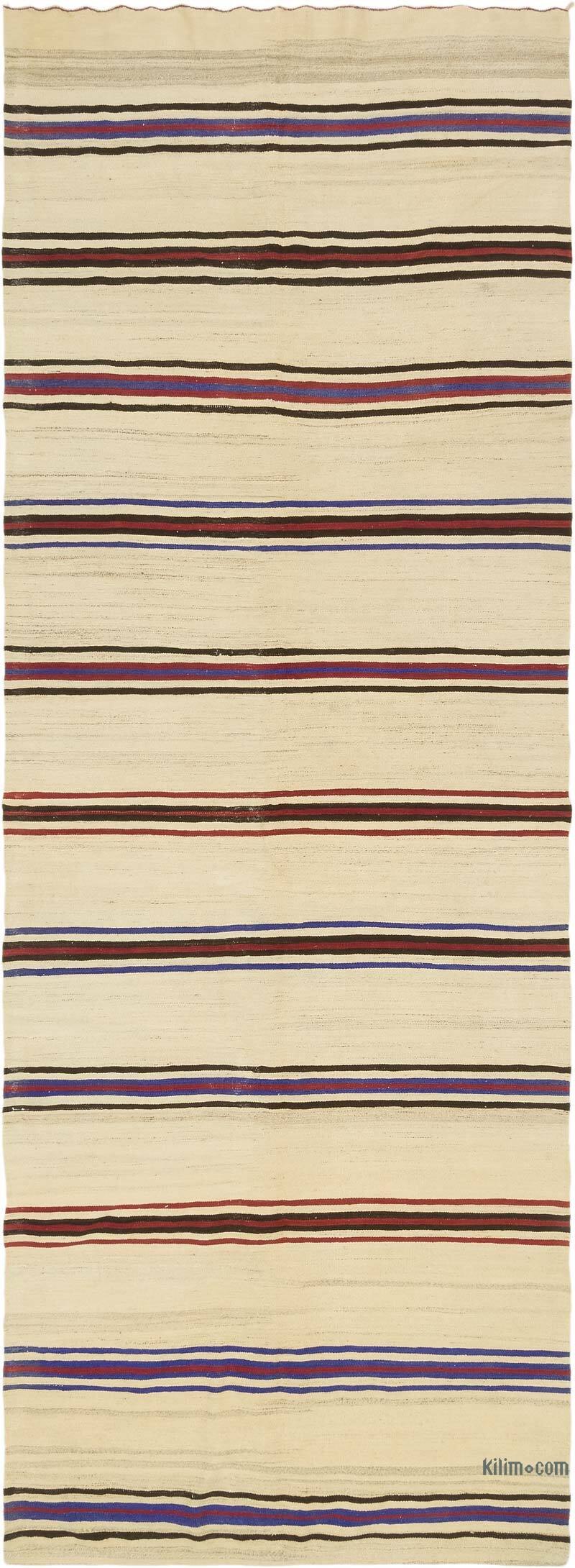 Corredor Vintage Anatolian Kilim - 134 cm x 377 cm - K0077927
