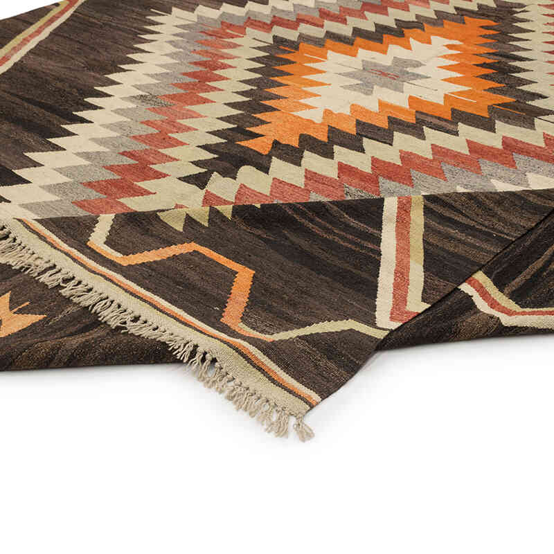 New Turkish Handwoven Kilim Rug - 10' 2" x 14' 1" (122" x 169") - K0077933