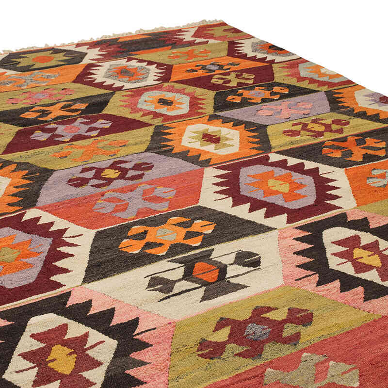 Yeni Kök Boya El Dokuma Kilim - 365 cm x 465 cm - K0077934