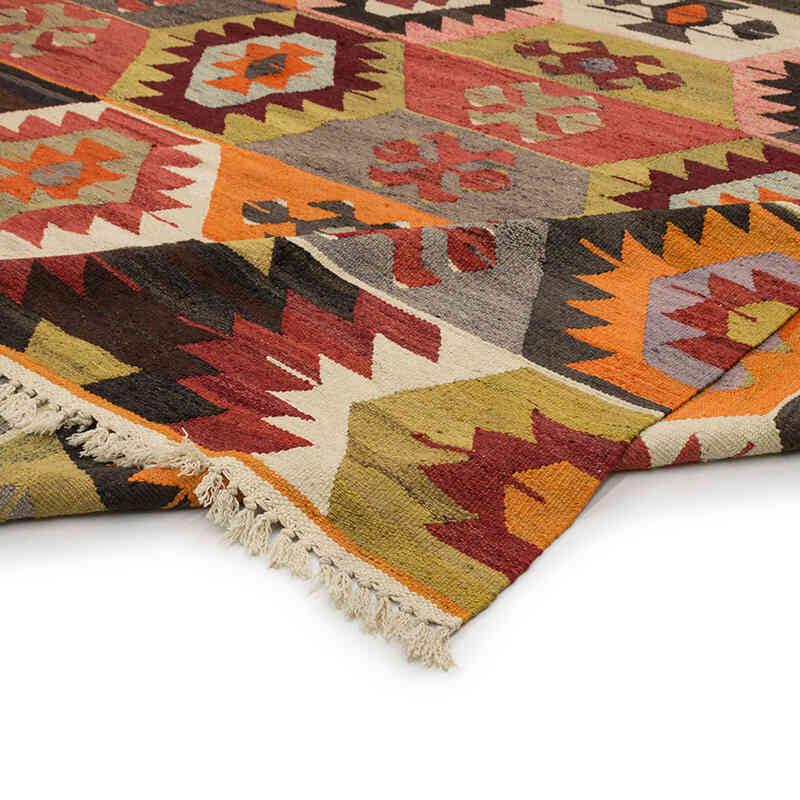 Yeni Kök Boya El Dokuma Kilim - 365 cm x 465 cm - K0077934