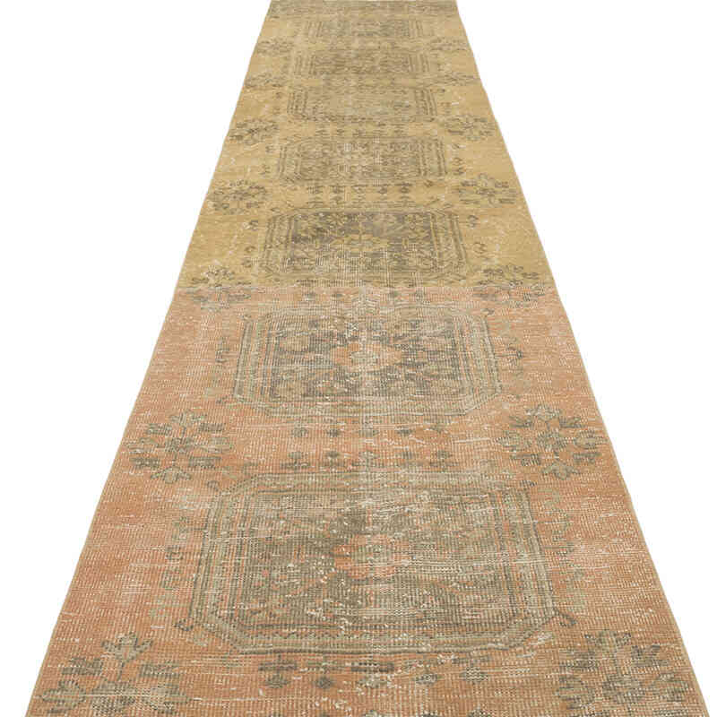 Vintage Turkish Runner Rug - 2' 10" x 20' 2" (34" x 242") - K0077935