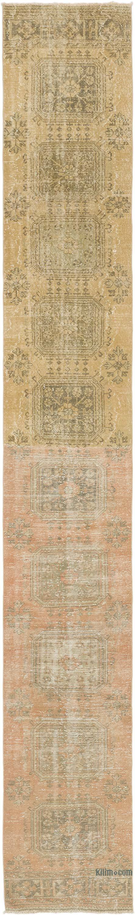 Vintage Turkish Runner Rug - 2' 10" x 20' 2" (34" x 242") - K0077935