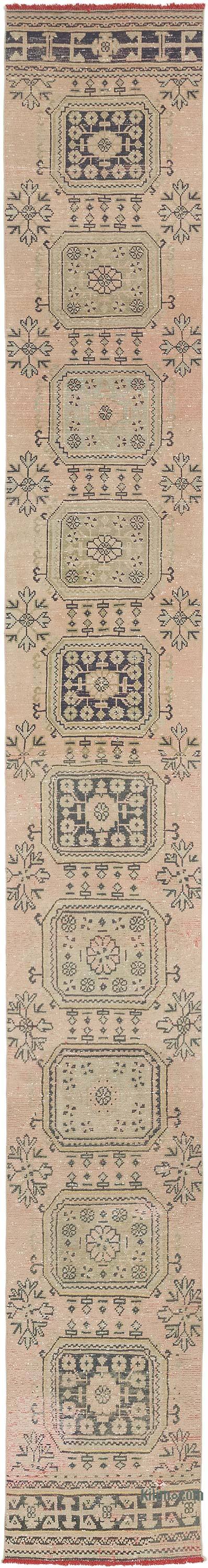 Vintage Anadolu Yolluk - 84 cm x 657 cm - K0077936