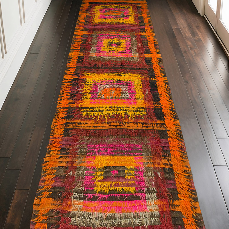 Vintage Anadolu Tülü - 114 cm x 342 cm - K0077940