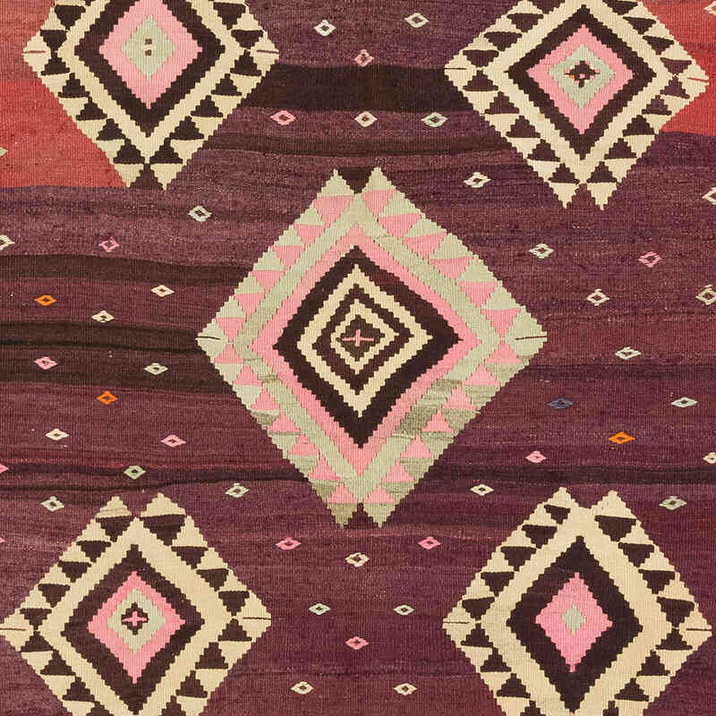 Vintage Milas Kilim Rug - 4' 9" x 6' 11" (57" x 83") - K0077944