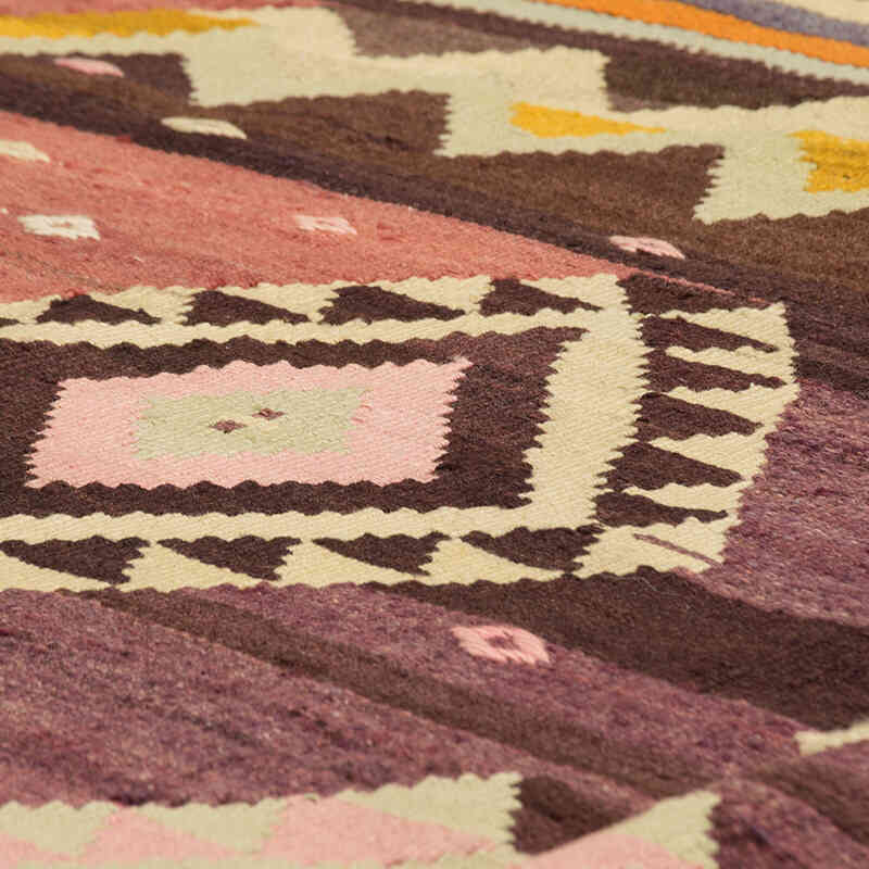 Vintage Milas Kilim Rug - 4' 9" x 6' 11" (57" x 83") - K0077944