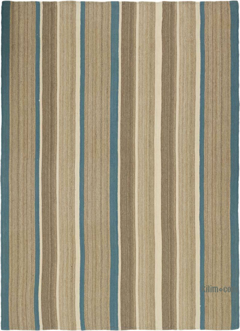 New Turkish Kilim Rug - 9' 11" x 13' 8" (119" x 164") - K0077950