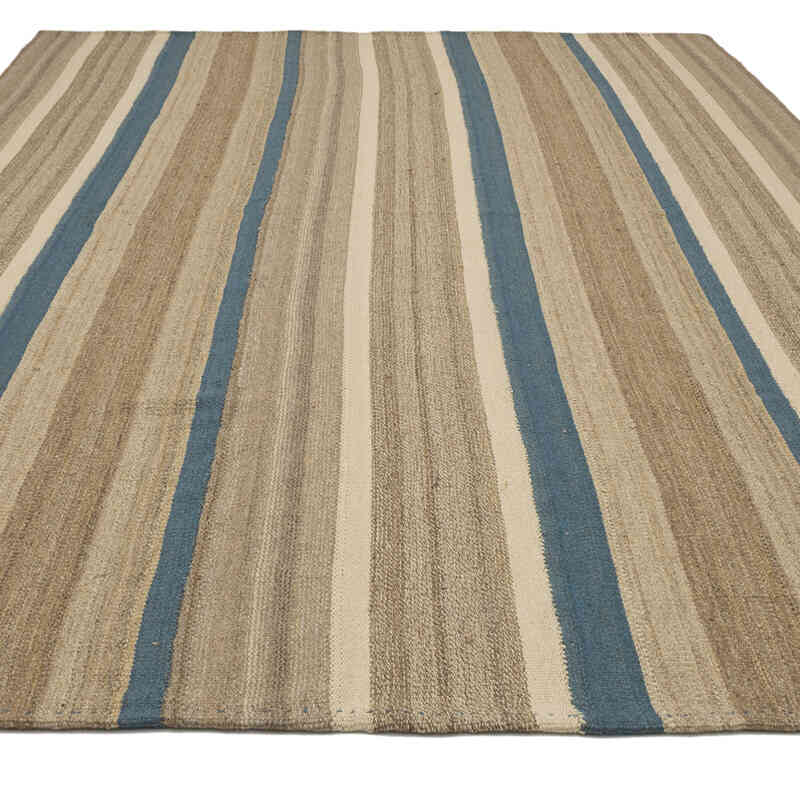 New Turkish Kilim Rug - 8'  x 11' 9" (96" x 141") - K0077953